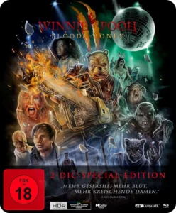 Winnie the Pooh II Blood and Honey 4K Steelbook Dolby Vision