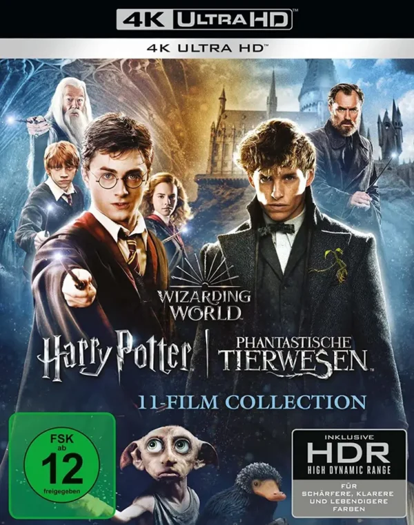 Wizarding World Edition (11-Film-Set) – 4K Blu-ray (UHD + Blu-ray Disc)