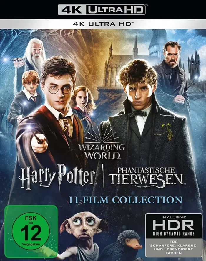 Wizarding World Edition (11-Film-Set) – 4K Blu-ray (UHD + Blu-ray Disc)