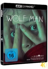 Wolf Man 4K Blu-ray UHD Keep Case Ultra HD Blu-ray Disc