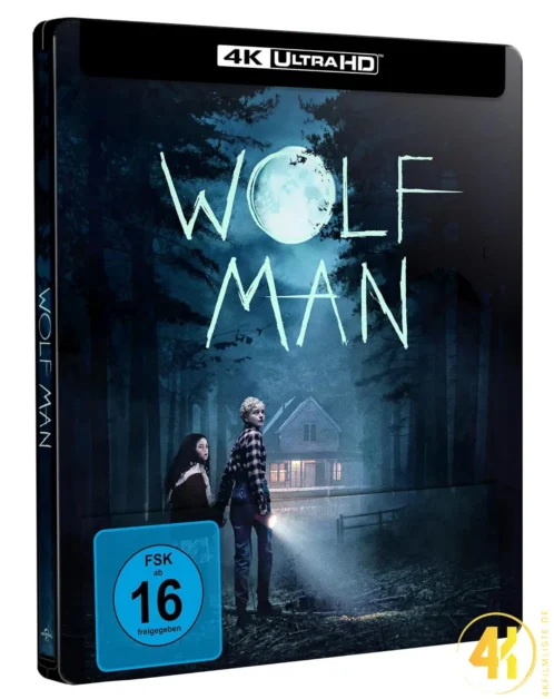 Wolf Man 4K Steelbook Ultra HD Blu-ray Disc