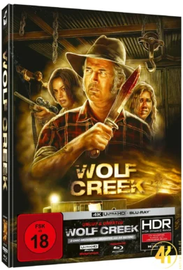 WolfCreek Cover E 4K Mediabook Ultra HD Blu-ray Disc