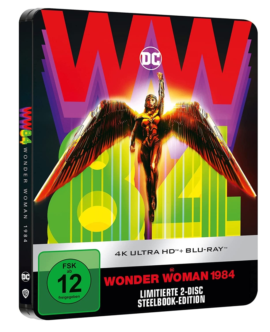 Wonder Woman 1984 - 4K Steelbook (Seitenansicht)