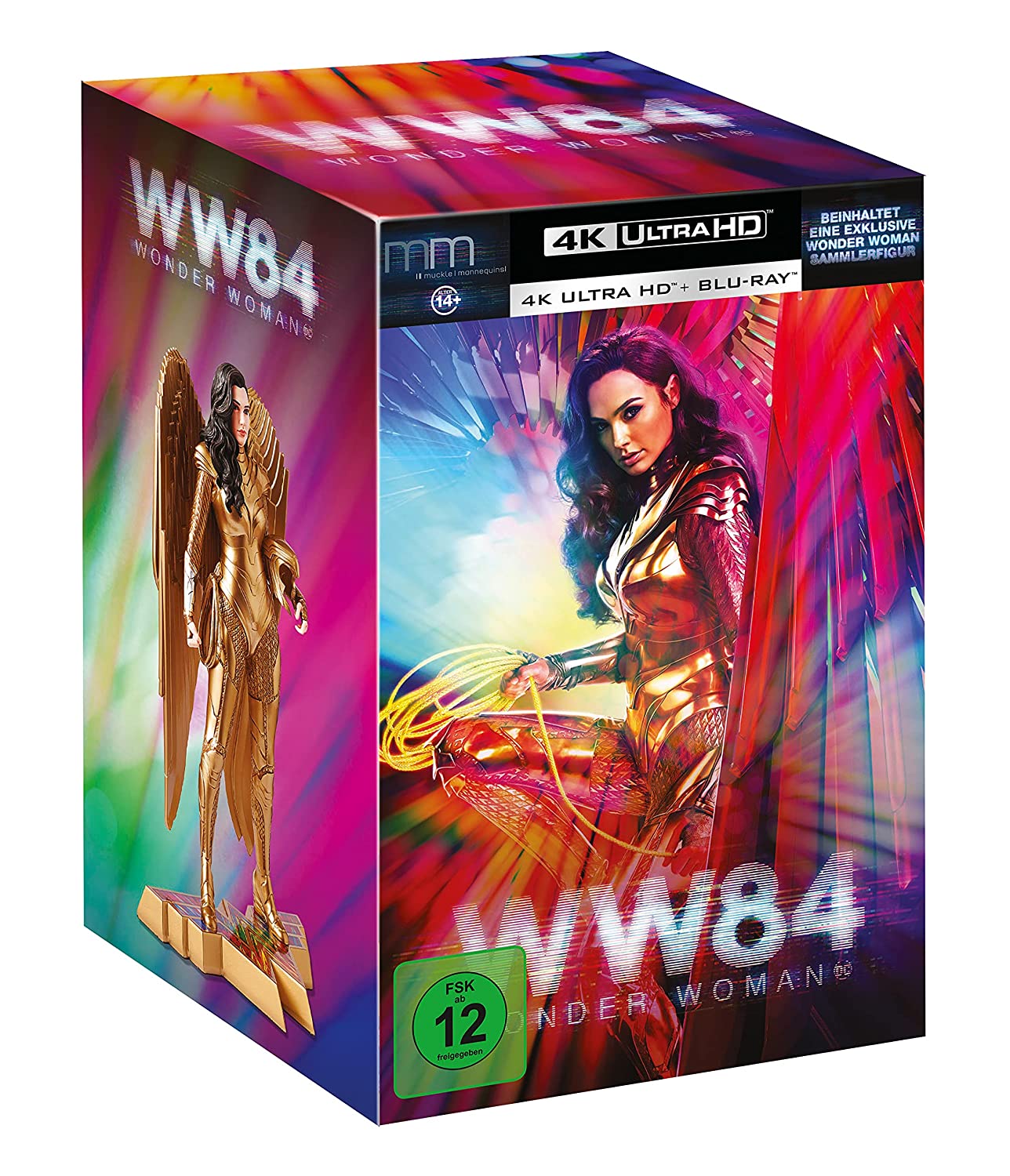 Wonder Woman 1984 (Limited Collector’s Edition) (Figur) – 4K Steelbook (UHD + Blu-ray Disc)