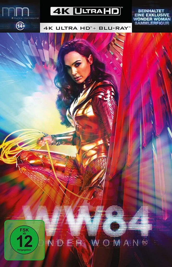 Wonder Woman 1984 4K Limited Collector's Edition Frontcover (UHD Steelbook) (Sammlerfigur)