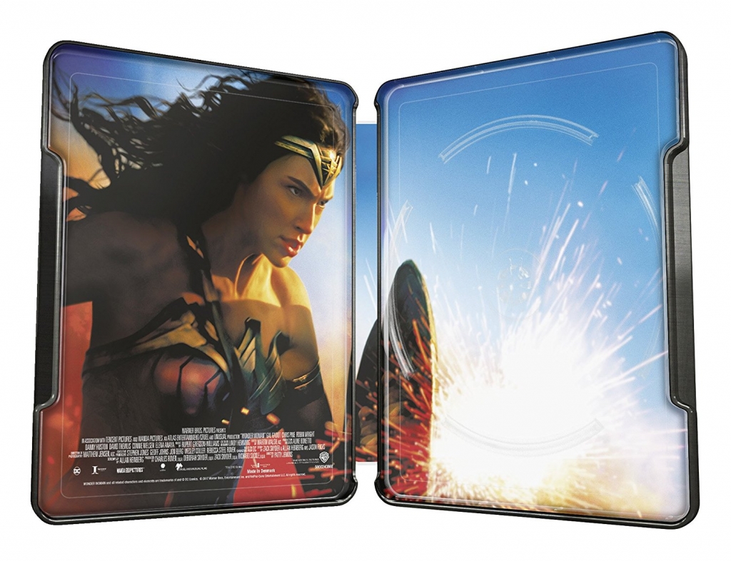 Innenansicht vom deutschen 4K Steelbook zu Wonder Woman