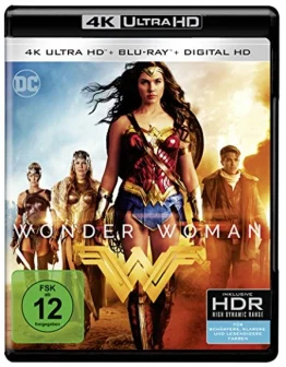 Wonder Woman 4K Blu-ray UHD Blu-ray Disc