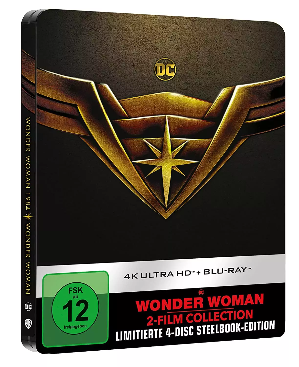 Wonder Woman & Wonder Woman 1984 – 4K Steelbook (UHD + Blu-ray Disc)
