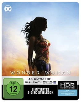 Wonder Woman 4K Steelbook UHD Blu-ray Disc