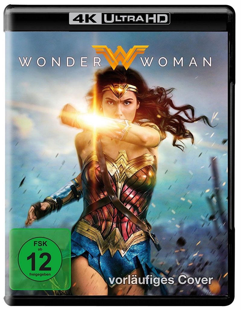 Wonder Woman Cover 4k Ultra HD Blu-ray