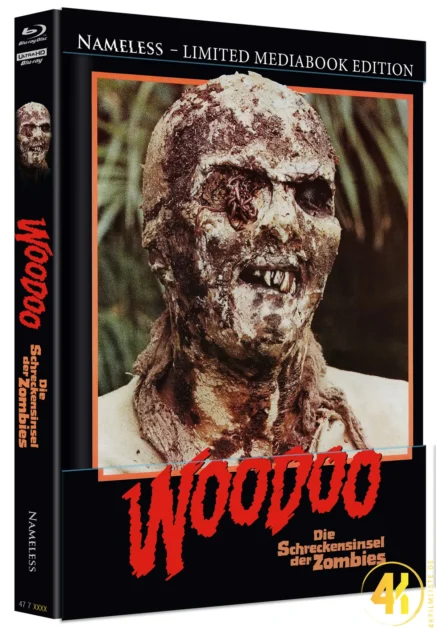 Woodoo die Schreckensinsel der Zombies 4K Mediabook Cover F Ultra HD Blu-ray Disc