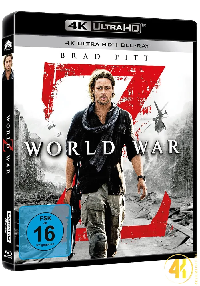 World War Z (Extended Edition) – 4K Blu-ray (UHD + Blu-ray Disc)