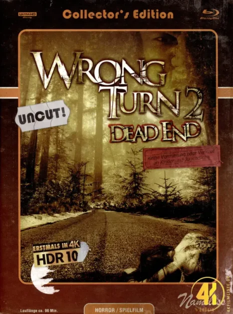 Wrong Turn 2: Dead End Cover C 4K Mediabook