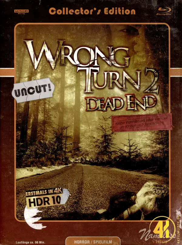 Wrong Turn 2: Dead End Cover C 4K Mediabook
