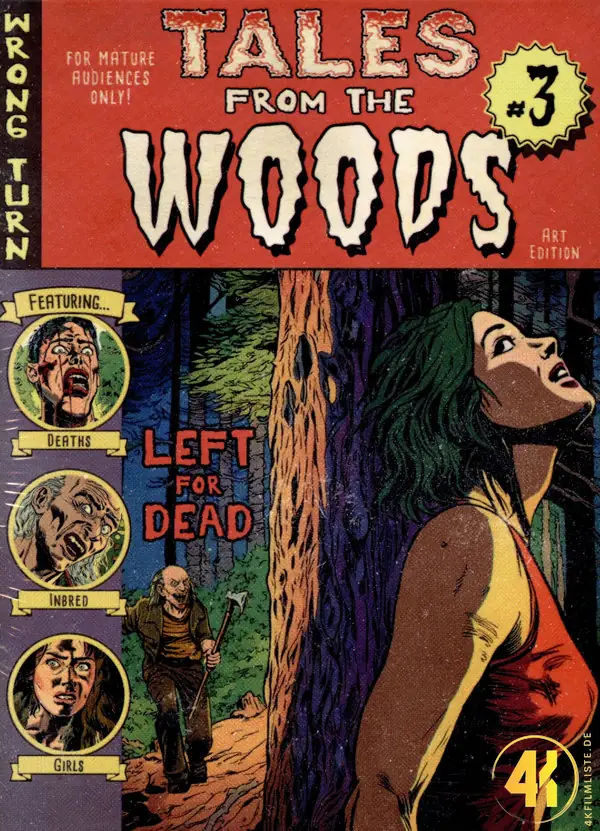 Wrong Turn 3: Left for Dead Cover D 4K Mediabook