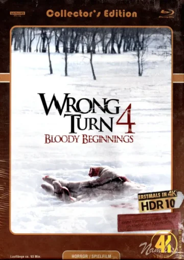 Wrong Turn 4: Bloody Beginnings (Cover C) – 4K Mediabook (UHD + Blu-ray Disc)