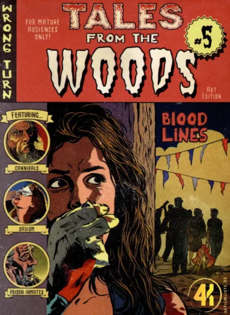 Wrong Turn 5: Bloodlines Cover D 4K Mediabook