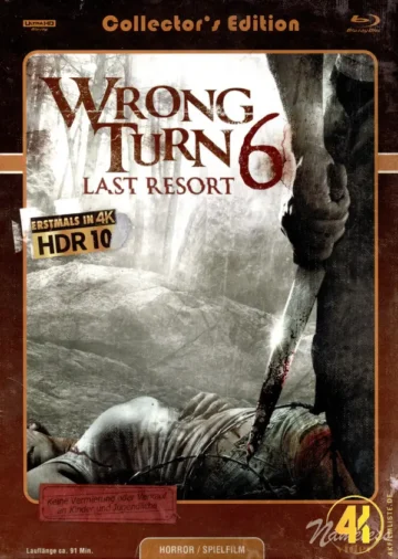Wrong Turn 6 (Cover C) – 4K Mediabook (UHD + Blu-ray Disc)