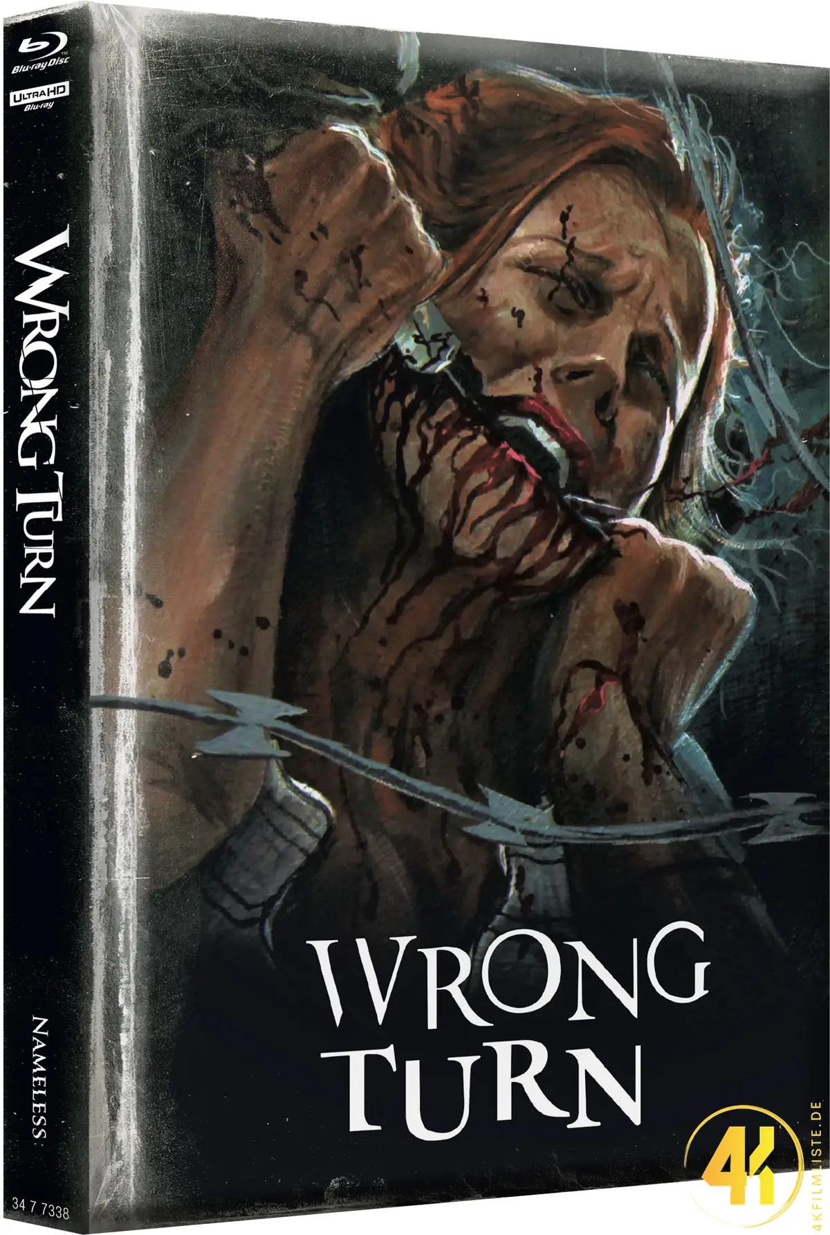 Wrong Turn (Cover B) – 4K Mediabook (UHD + Blu-ray Disc)