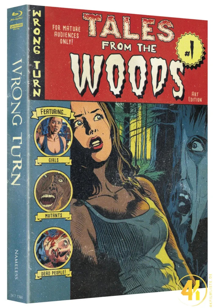 Wrong Turn (Cover D) – 4K Mediabook (UHD + Blu-ray Disc)