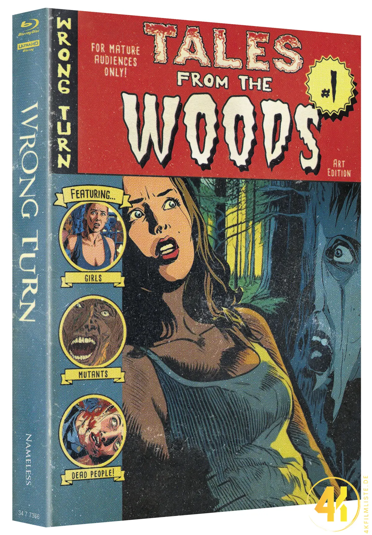 Wrong Turn (Cover D) – 4K Mediabook (UHD + Blu-ray Disc)