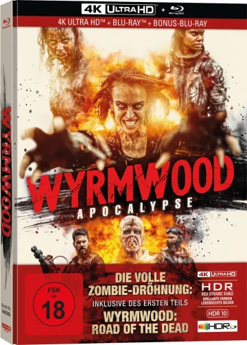 Wyrmwood: Apocalypse - 3-Disc Limited Collector's Edition im 4K Mediabook (UHD + Blu-ray + Bonus-Blu-ray)