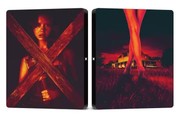 X - 4K Steelbook mit HDR10+ und Dolby Vision HDR (Frontcover & Backcover)