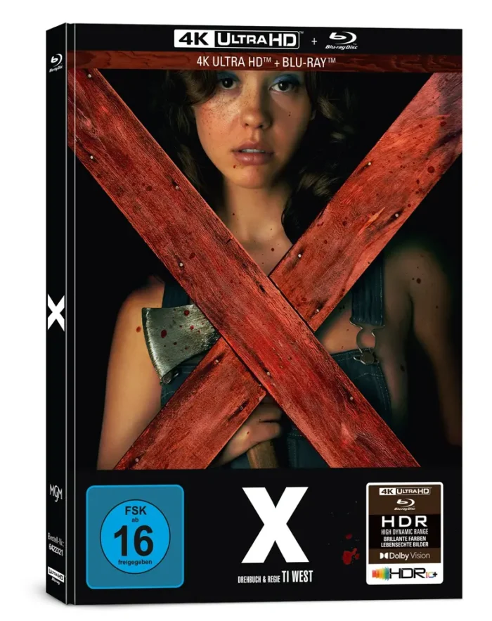 X – 4K Mediabook A (UHD + Blu-ray Disc)