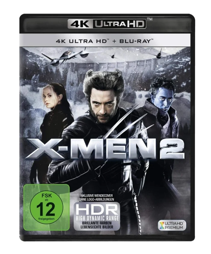 X-Men 2 – 4K Blu-ray (UHD + Blu-ray Disc)