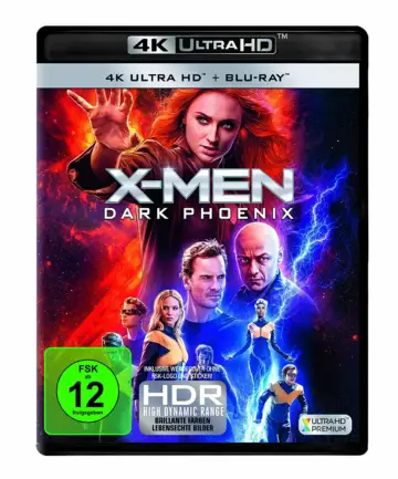 X-Men Dark Phoenix 4K UHD Cover