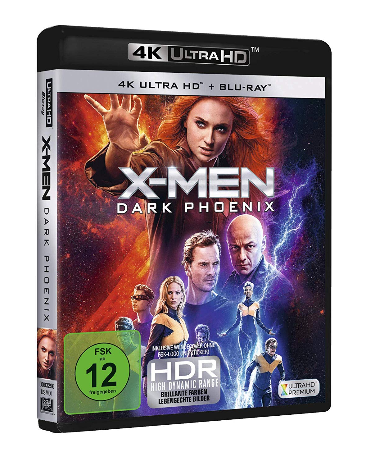 X-Men: Dark Phoenix – 4K Blu-ray (UHD + Blu-ray Disc)