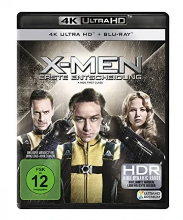X Men Erste Entscheidung 4K Blu-ray UHD Blu-ray Disc