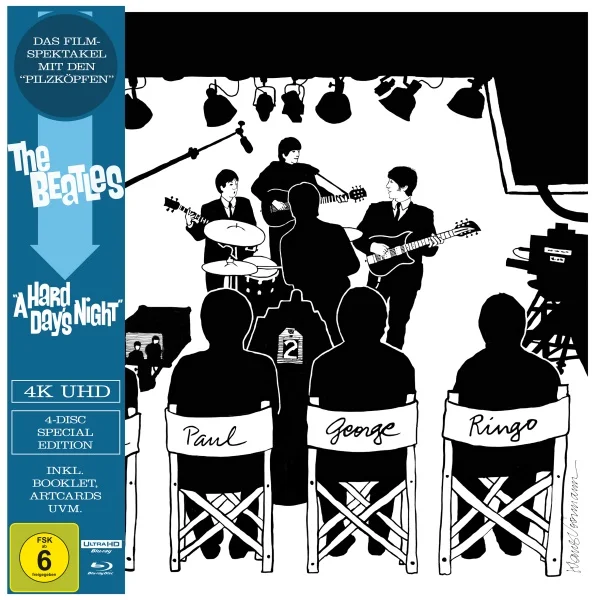 Yeah Yeah Yeah (A Hard Day’s Night) – 4K Blu-ray (UHD + Blu-ray Disc + DVD)