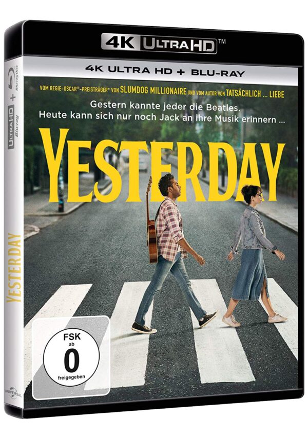 Yesterday – 4K Blu-ray (UHD + Blu-ray Disc)