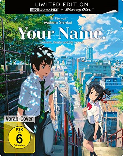 Hier lässt sich das 4K Steelbook zu Your Name bestellen