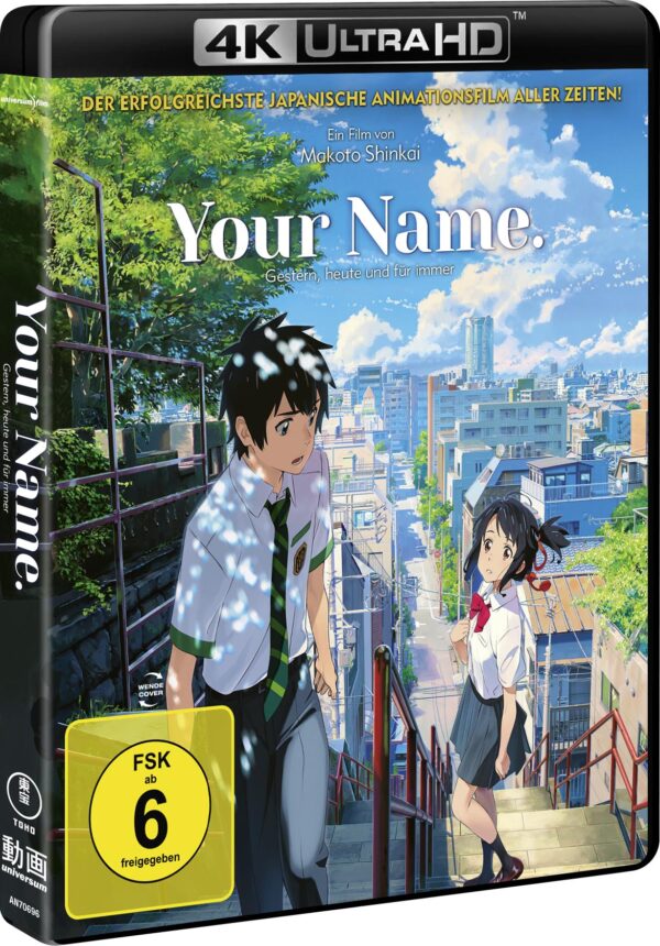 Your Name. – Gestern, heute und für immer – 4K Blu-ray (UHD + Blu-ray Disc)