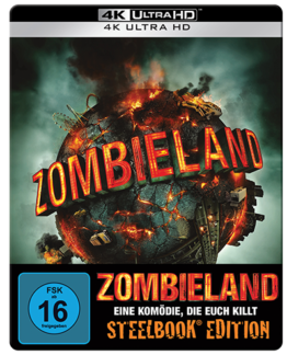 4K Steelbook Cover zu Zombieland UHD
