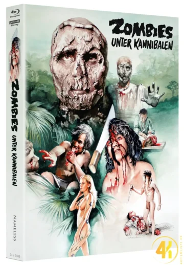 Zombies unter Kannibalen (Cover E) – 4K Mediabook (UHD + Blu-ray Disc + Audio CD + Bonus Blu-ray)
