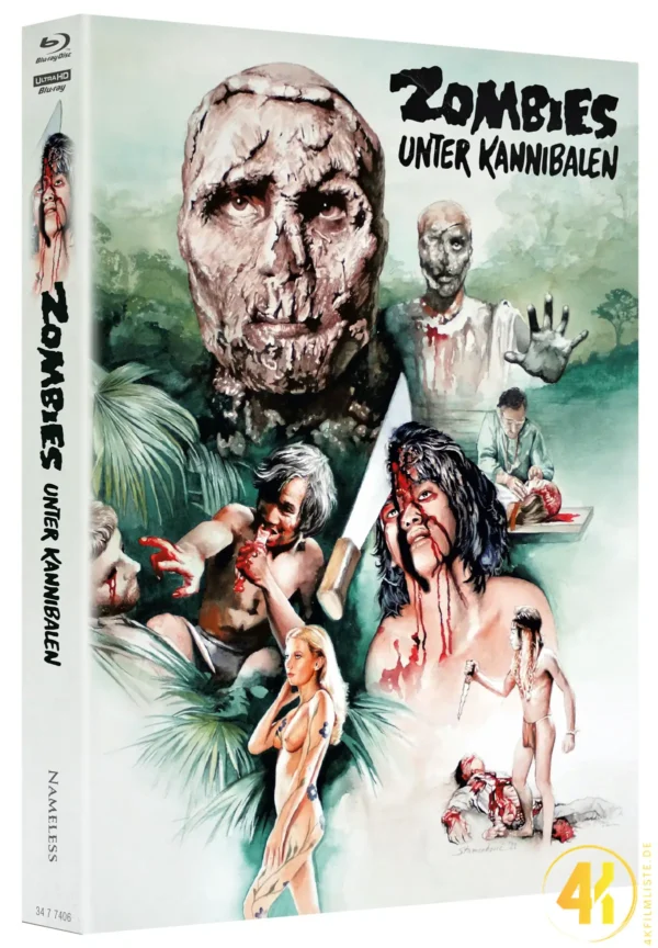 Zombies unter Kannibalen (Cover E) – 4K Mediabook (UHD + Blu-ray Disc + Audio CD + Bonus Blu-ray)