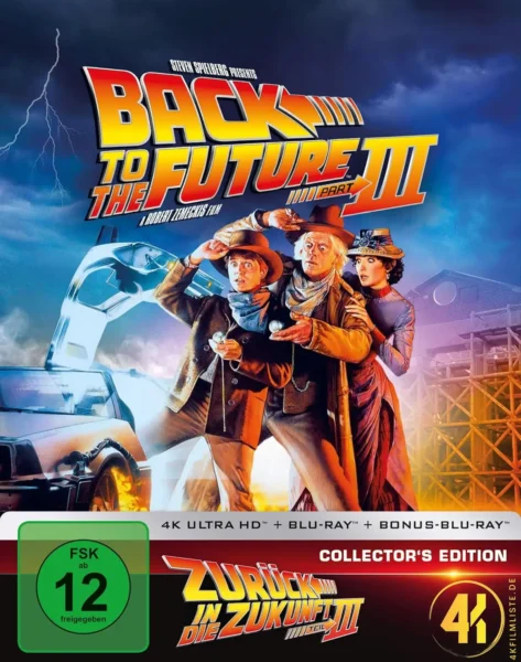 Zurück in die Zukunft III (Anniversary Collector’s Edition) – 4K Steelbook (UHD + Blu-ray Disc)