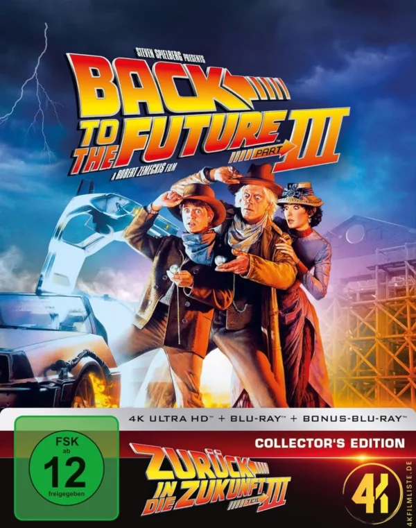 Zurück in die Zukunft III (Anniversary Collector’s Edition) – 4K Steelbook (UHD + Blu-ray Disc)
