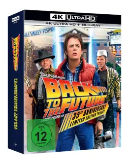 Deutsches Zurück in die Zukunft 4K Boxset mit der kompletten Trilogie