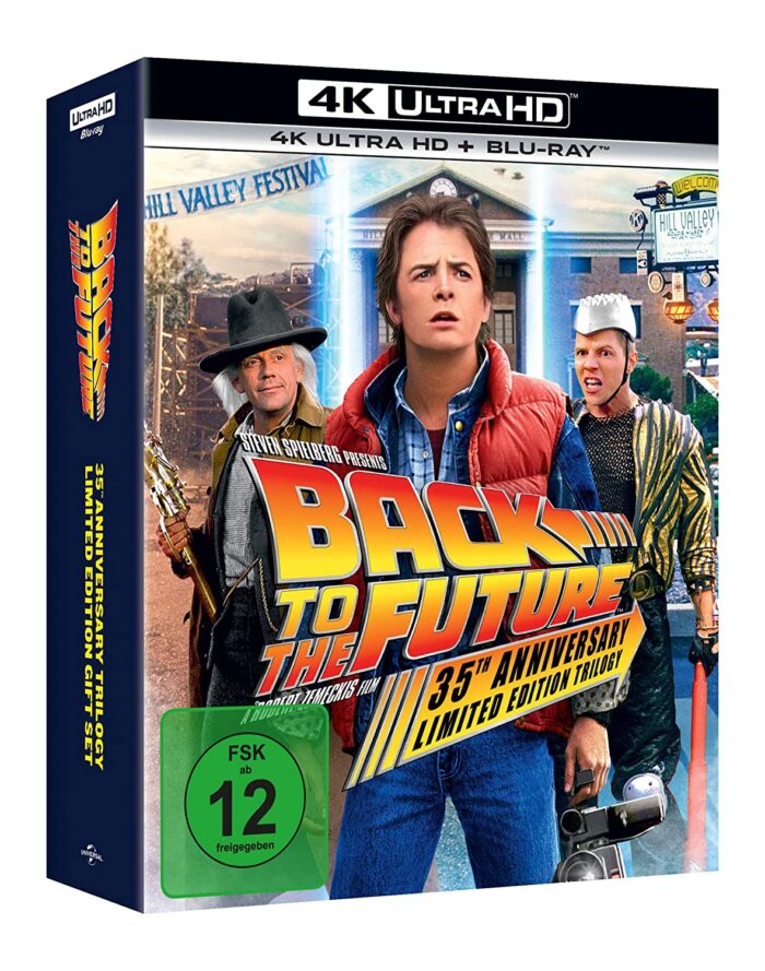 Zurück in die Zukunft Trilogie – 4K Steelbook (UHD + Blu-ray Disc)