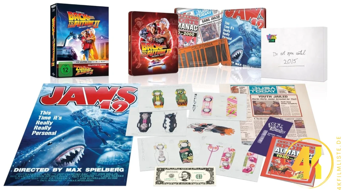 Zurück In Die Zukunft Teil Ii Collectors Edition Steelbook Ultra HD Blu-ray