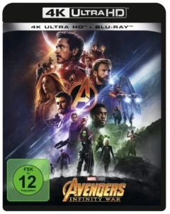 Marvel’s Avengers 3: Infinity War – 4K Blu-ray