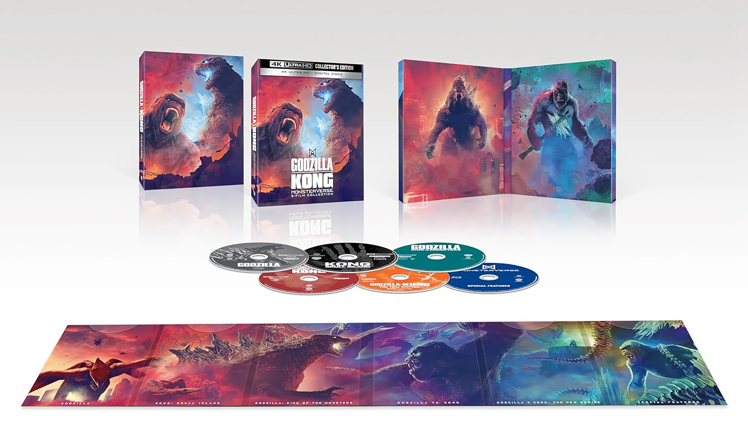 godzilla kong monsterverse 4k ultra hd blu ray collectors edition