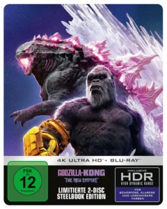 godzilla x kong new empire 4k steelbook
