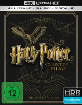Harry Potter 4k Set auf Ultra HD Blu-ray Disc