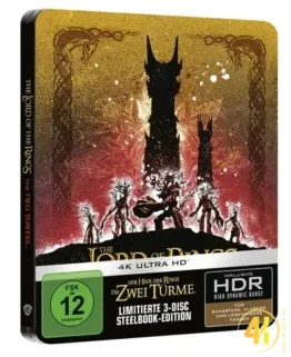 herr der ringe die zwei türme 4K steelbook Ultra HD bluray disc