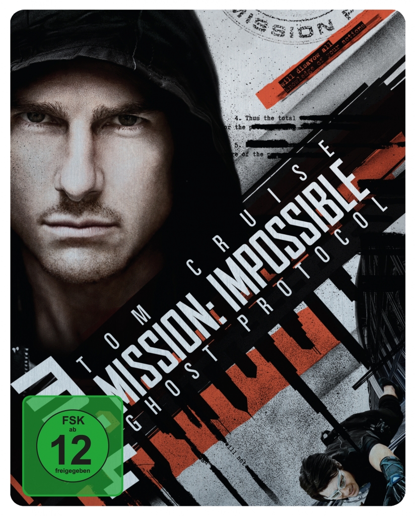 Mission: Impossible 4 (Phantom Protokoll / Ghost Protocol) - Offizielles Blu-ray-Steelbook